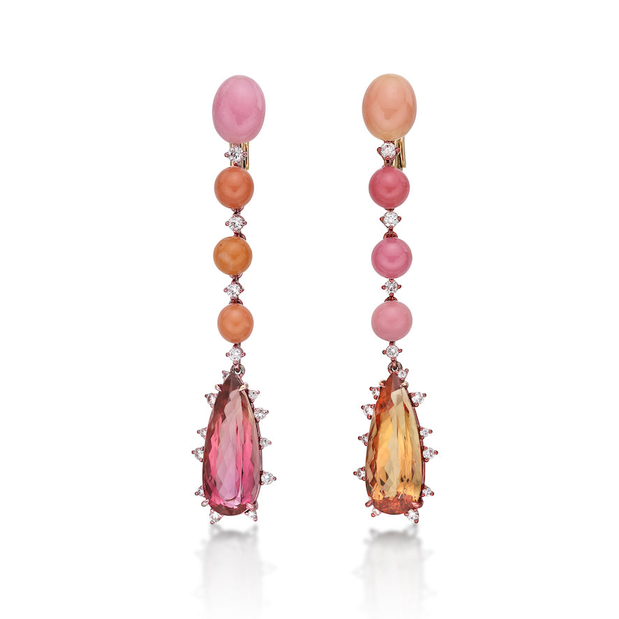 Imperial topaz earrings clearance