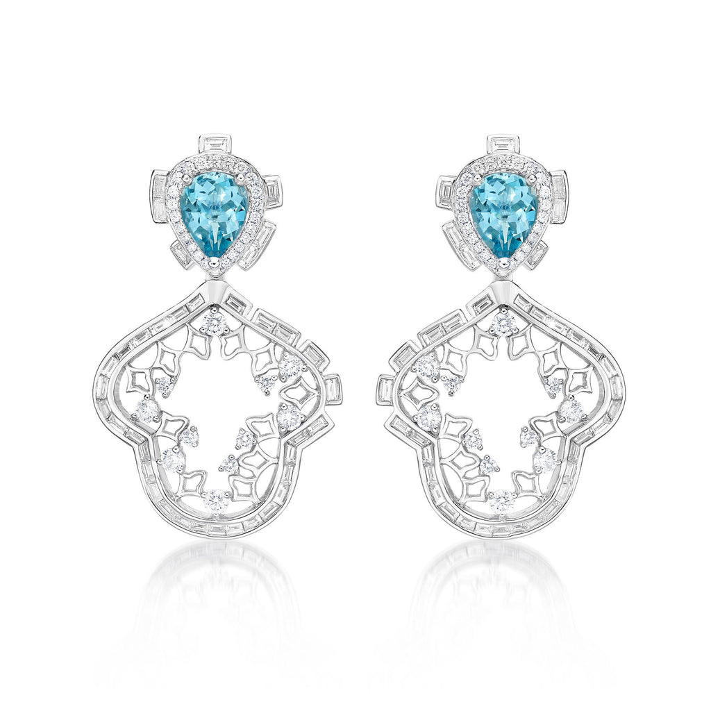 Lily Blue Earrings